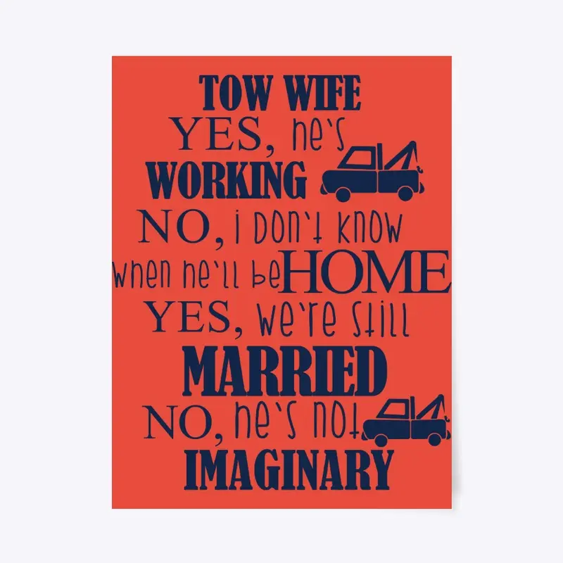 Tow Wife Canvas Print©