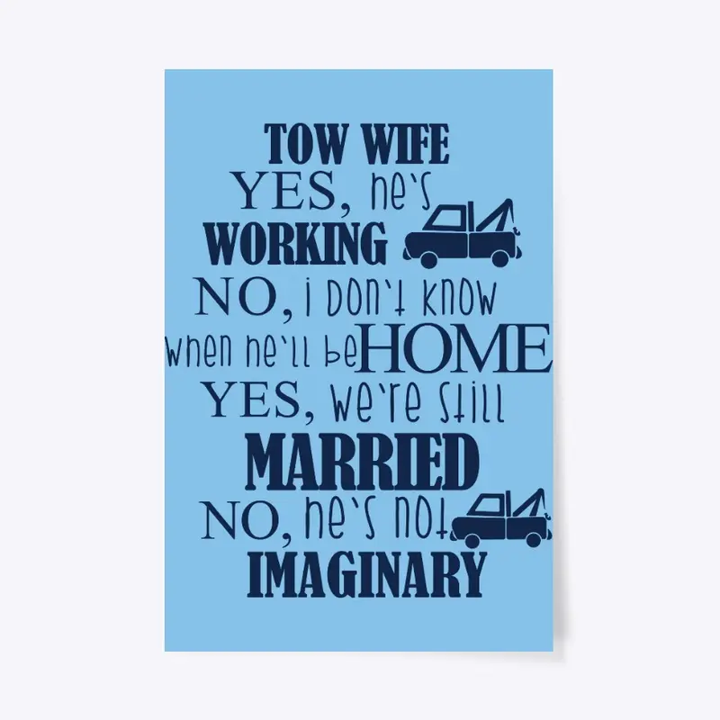 Tow Wife Canvas Print©