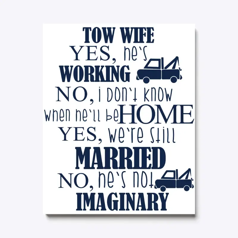 Tow Wife Canvas Print©